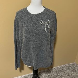 H&M Rhinestone Detail Sweater